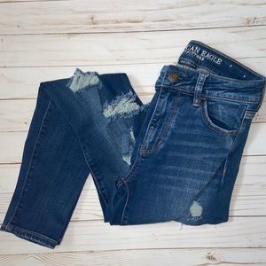 American Eagle Hi-Rise Jegging-Stretch Jeans